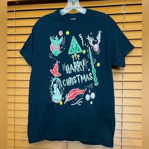 Harry Christmas Merry Ugly Christmas Unisex Crewneck Graphic Tee size M
